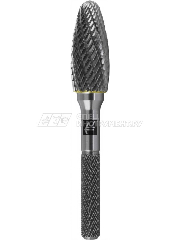 TRRBH10250670-2  Борфреза твердосплавная пламевидная, тип H, 10 мм, двойная насечка, в боксе