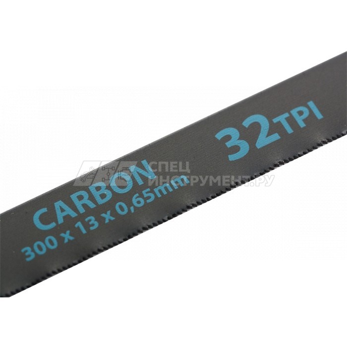 Полотна для ножовки по металлу, 300 мм, 32TPI, Carbon, 2 шт,