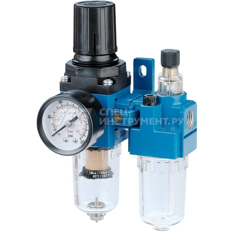 NORDBERG ФИЛЬТР NP8422 воздушный с редуктором и лубрикатором, 1/4"