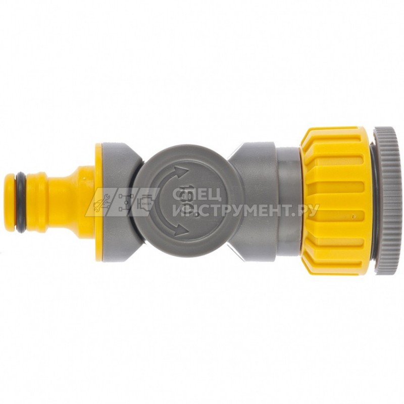 Соединитель штуцерный с внутр, резьбой1/2"-3/4" с шарниром