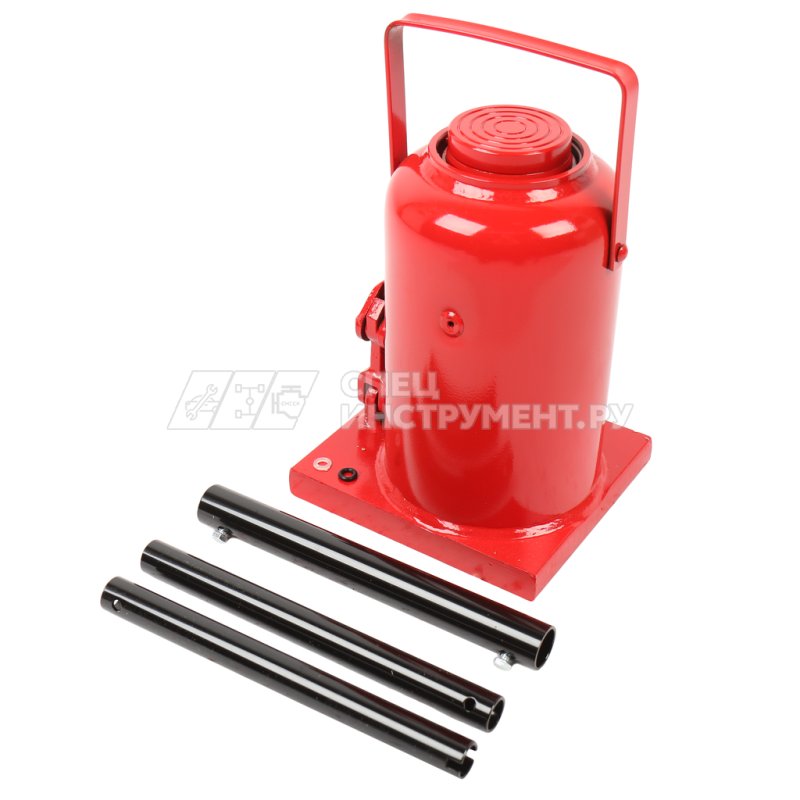 Домкрат гидравлический бутылочный 32т (h min-260мм, h max-420мм, ход штока-160мм) GTE /1/1