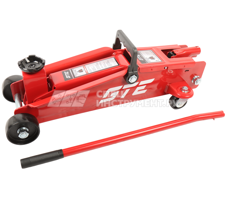 Домкрат подкатной гидравлический 3т (h min-192мм, h max-533мм)  GTE /1