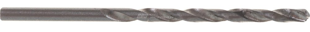 Сверло по металлу, 2,8 мм, полированное, HSS, 1 шт, цилиндрический хвостовик