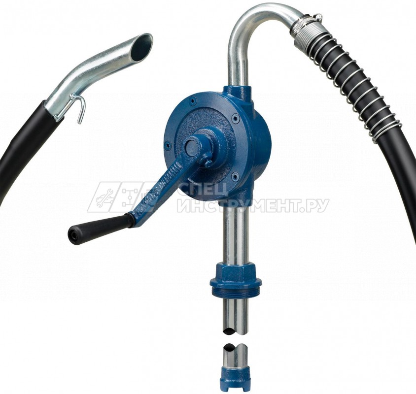 Роторный бочковой насос Труба 980 mm, ca. 30 л/мин, шланг