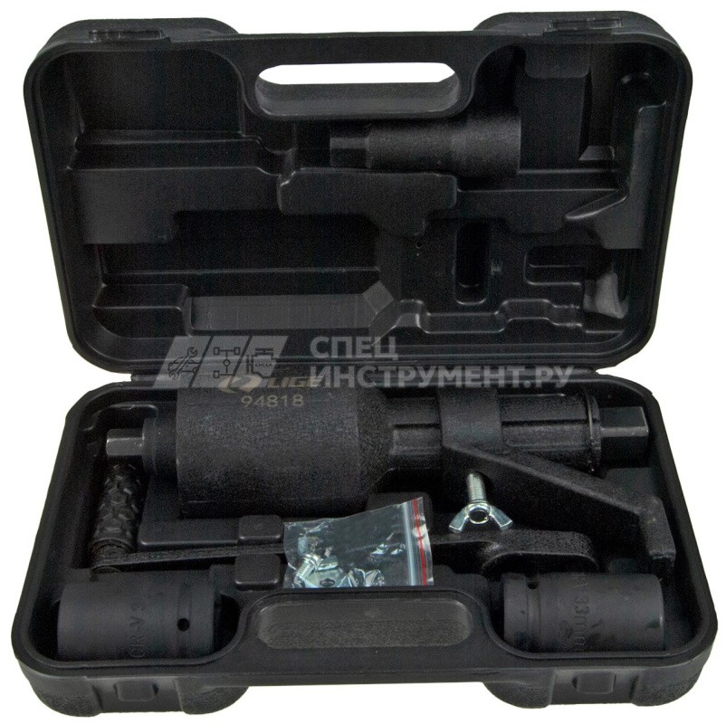 Гайковерт ручной с редуктором (Головки 32, 33мм, длина-330мм, 1:58, 5800Nm) LIGE LG-94818