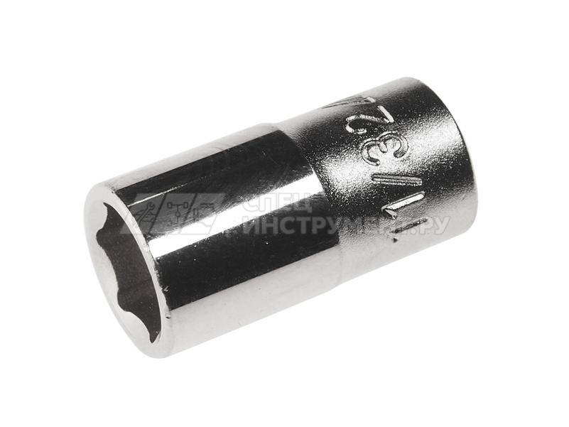 Головка торцевая 6-гранная 1/4" х 11/32", длина 25мм