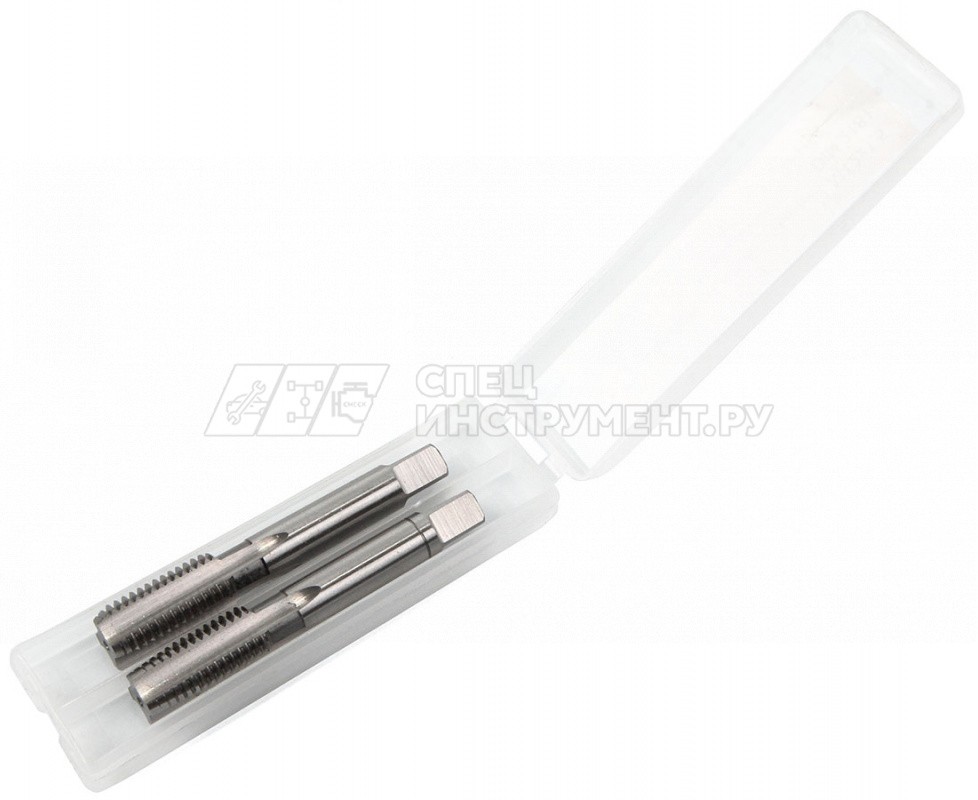 Метчики ручные M4, HSS-G, DIN 352, 6H, комплект из 2 шт.