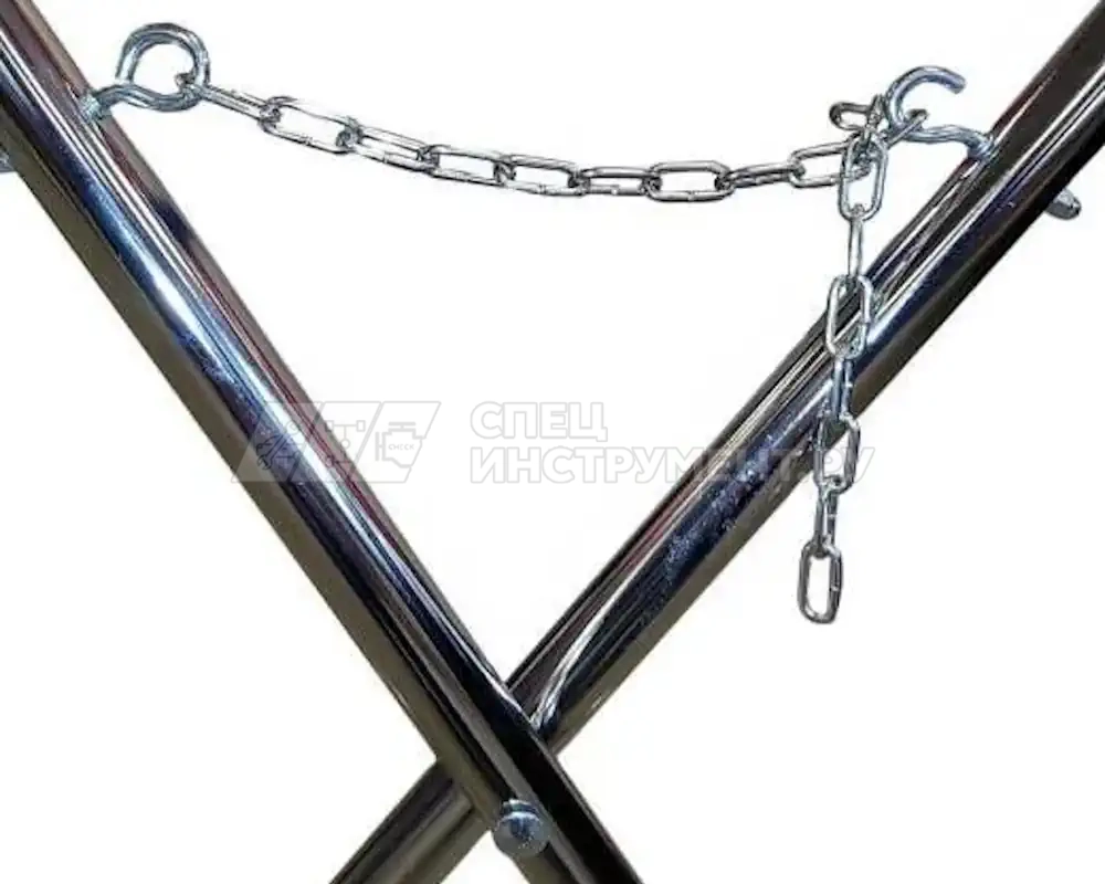 Х-образный стенд для вывешивания деталей