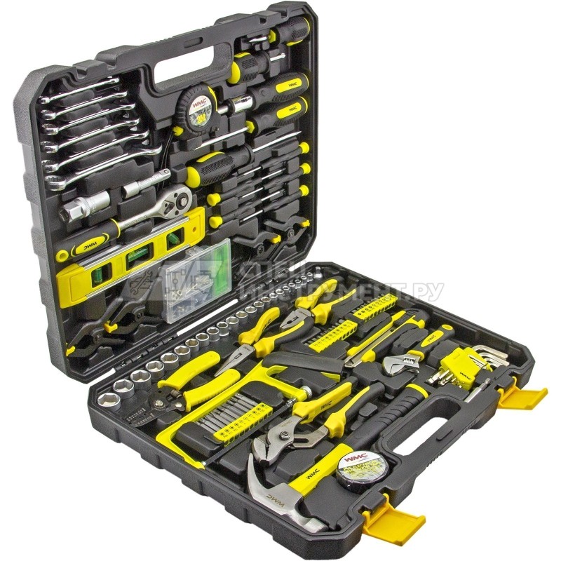 Набор инструментов 168пр. 1/4'', 3/8'(6гр)'(4-19мм)