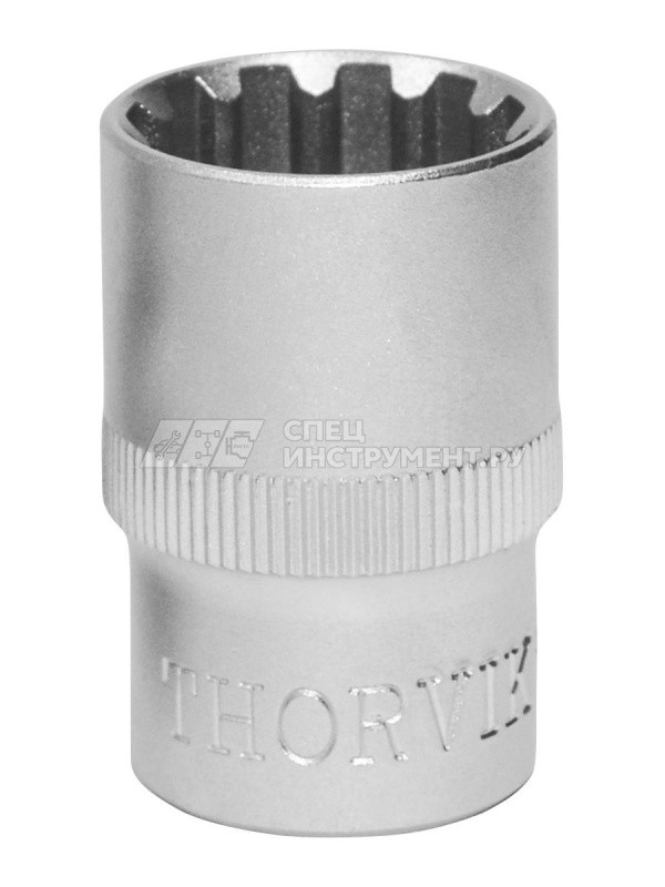 Головка торцевая MultiProf 1/4"DR, 12 мм