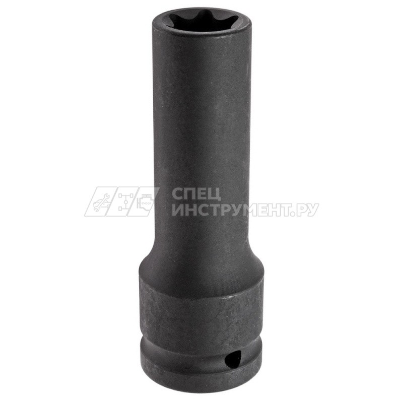 Набор головок торцевых ударных TORX 3/4" E18-E24, 12-гранных 17-19мм, длина 110мм (в кейсе) 6шт