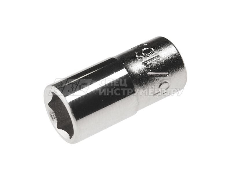 Головка торцевая 6-гранная 1/4" х 5/16", длина 25мм