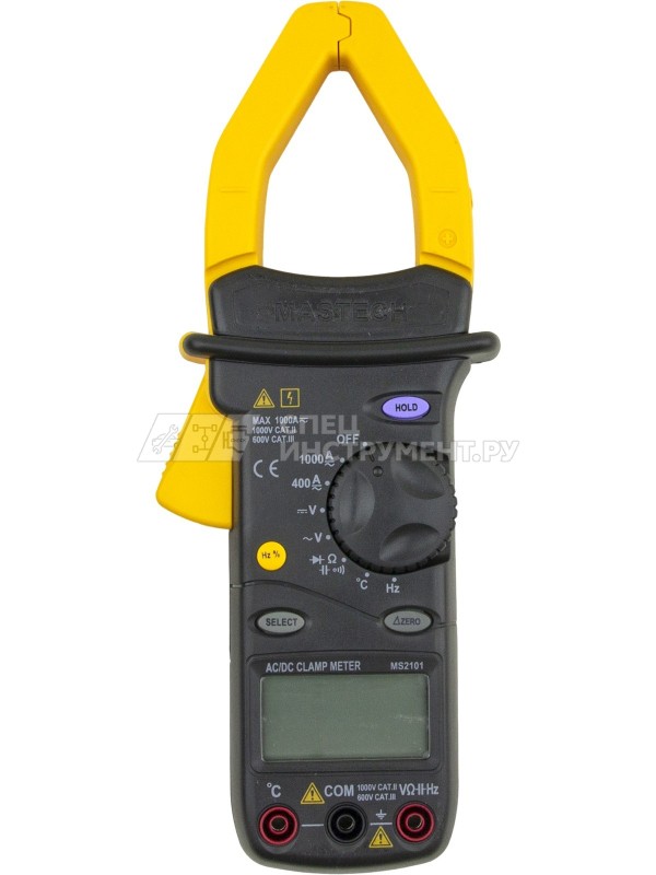 Клещи токоизмерительные Mastech MS2101
