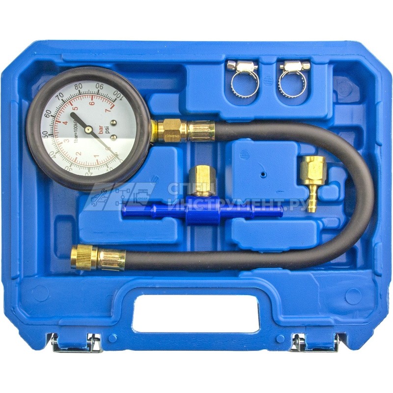 Набор для измерения давления топлива (0-7bar), 8пр.