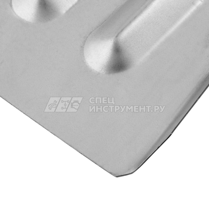 Лопата для уборки снега стальная оцинкованная, 320х340 мм, без черенка// Россия