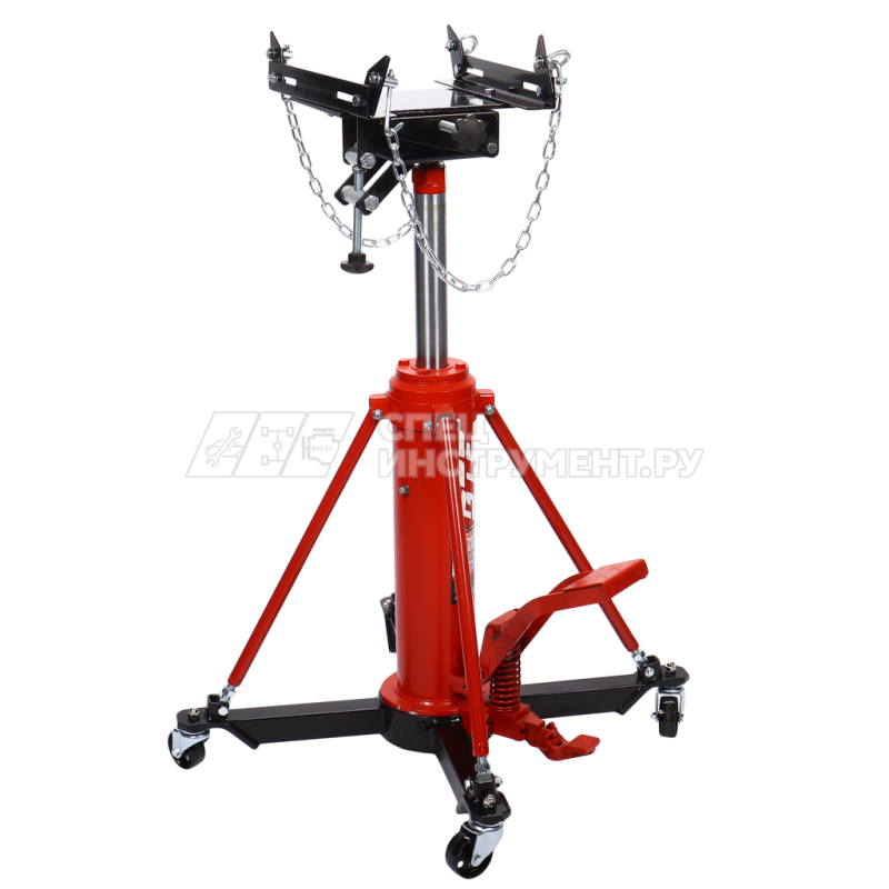 Стойка трансмиссионная  гидравлическая 1т (h min-830мм, h max -1800мм) GTE /1