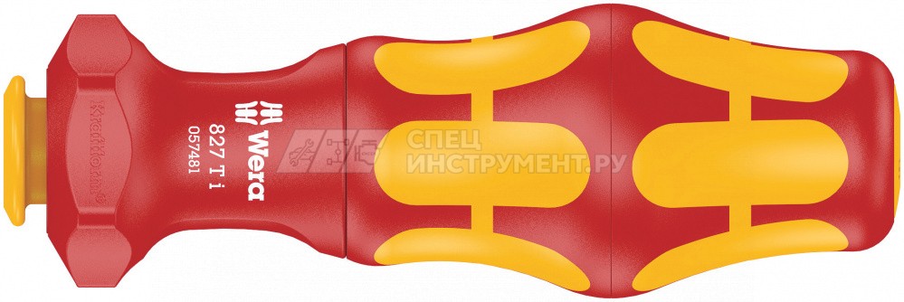 827 T i Kraftform Turbo VDE Рукоятка-держатель, 9 x 125 мм, исключительно для отвёрток-насадок сменных