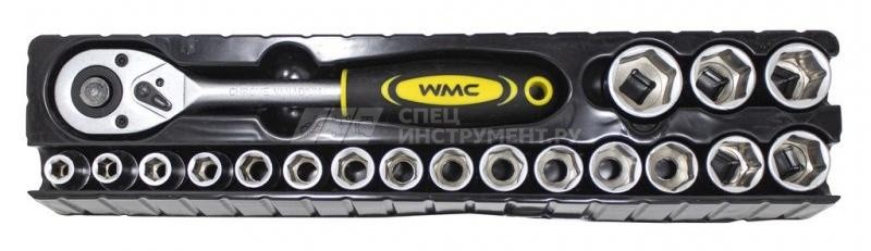 Набор инструментов 60пр. 1/2" (6гр)(8-27мм),в складном метал. ящике