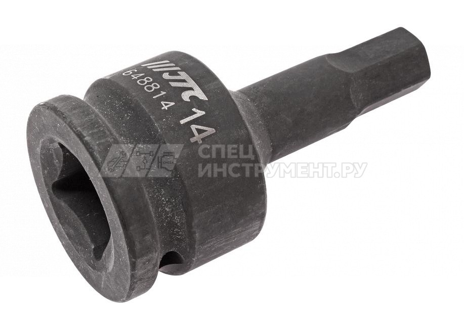 Головка торцевая ударная HEX 3/4" х H14, длина 88мм
