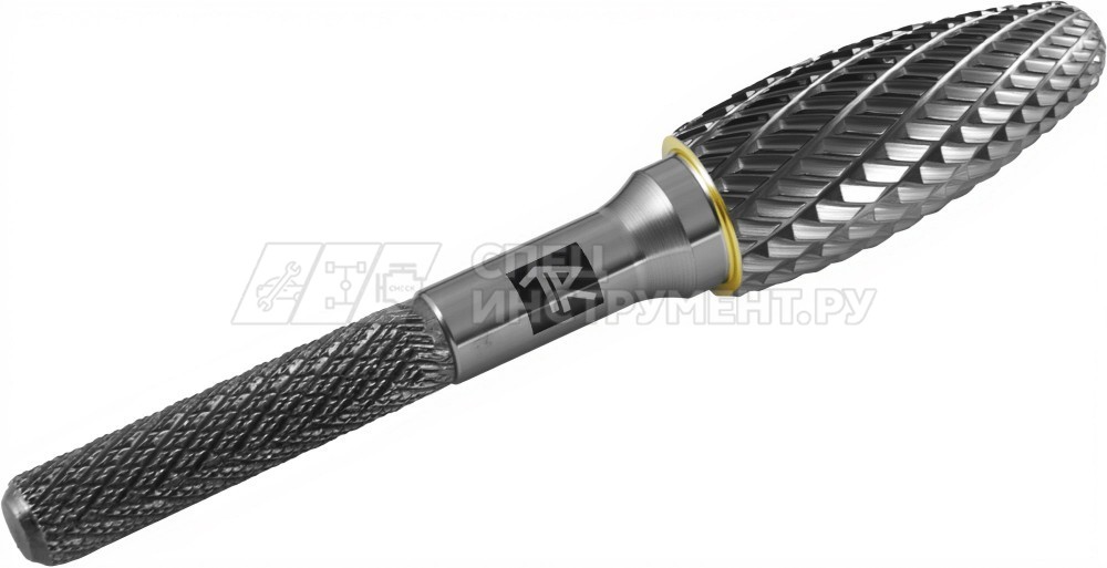 TRRBH10250670-2  Борфреза твердосплавная пламевидная, тип H, 10 мм, двойная насечка, в боксе