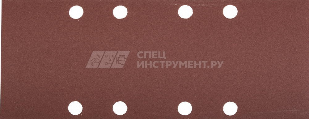 Лист шлифовальный ЗУБР "МАСТЕР", 8 отверстий, для ПШМ на зажимах, Р320, 93х230мм, 5шт