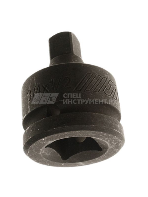Адаптер ударный F3/4" х M1/2" диаметр 44мм, L-56мм