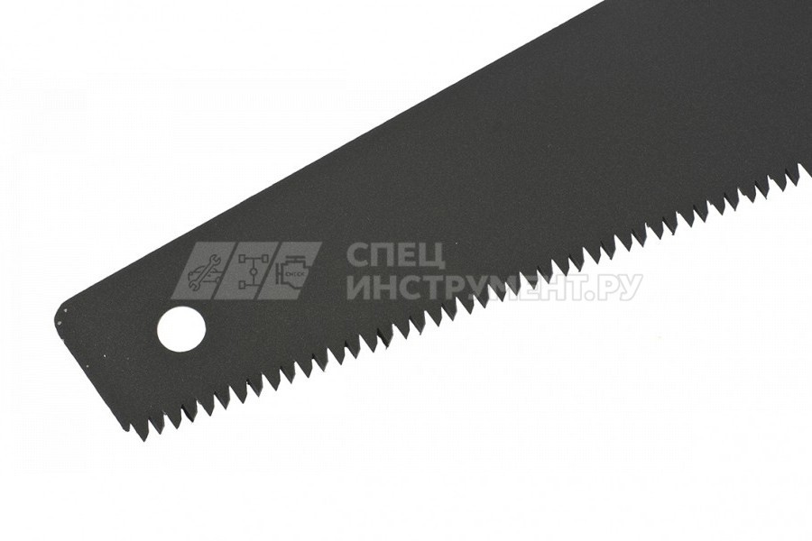 Ножовка по дереву "BLACK SERIES", 550 мм, 7-8 TPI, зуб-3D, каленный зуб, тефлоновое покрытие полотна