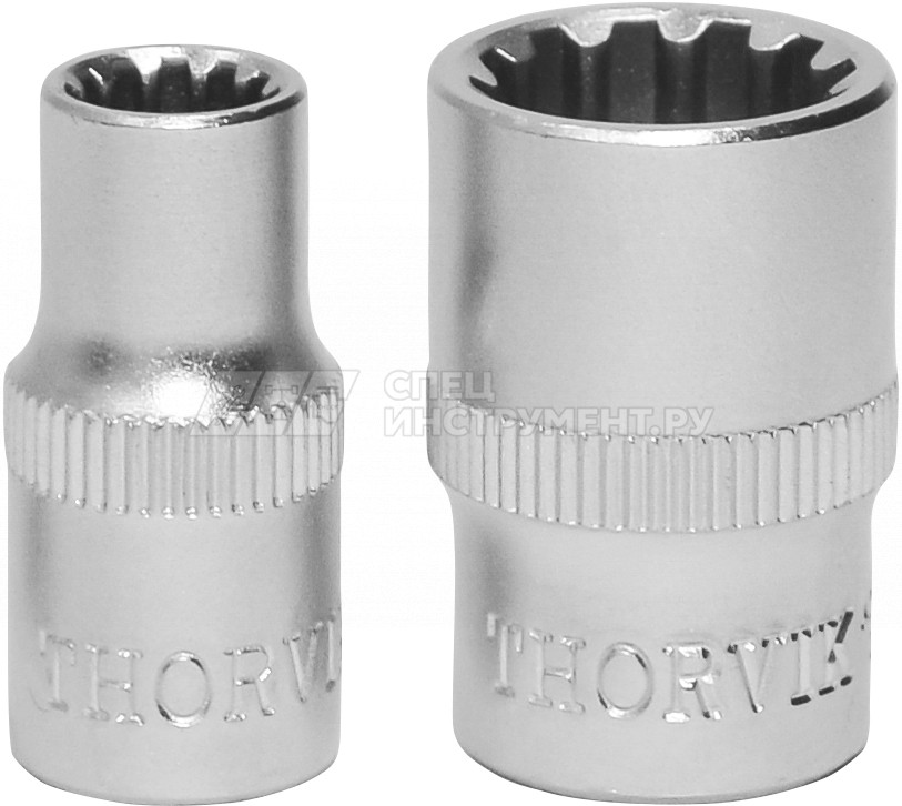 Головка торцевая MultiProf  1/4"DR, 9 мм