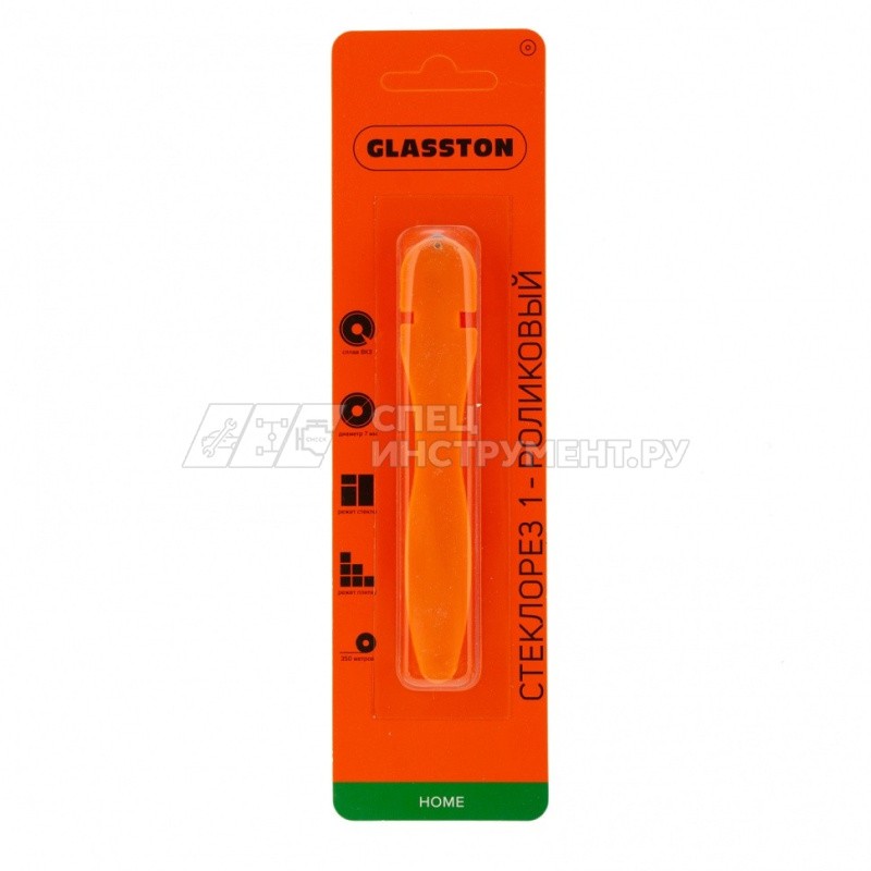 Стеклорез 1-роликовый с пластмассовой ручкой