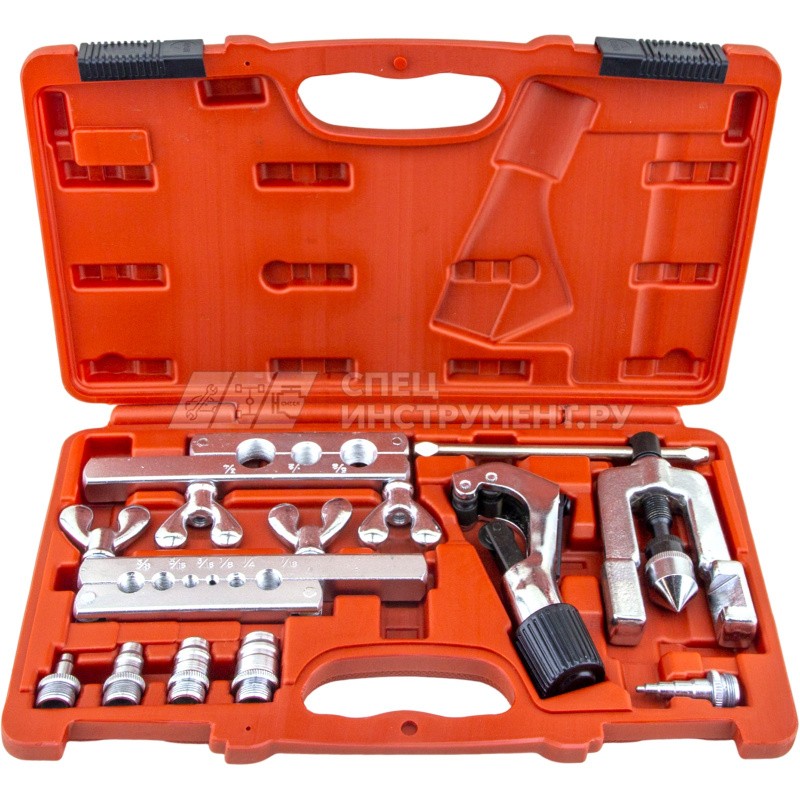 Набор для резки и развальцовки трубок (в кейсе)