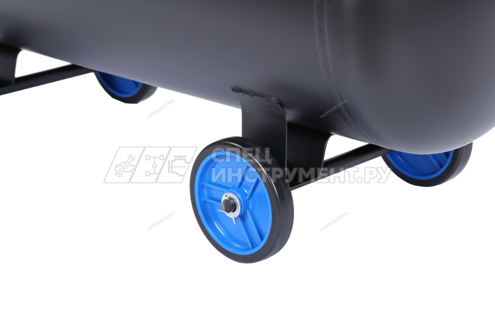 Компрессор безмасляный 220 В, ресивер 125 л, 500 л/мин