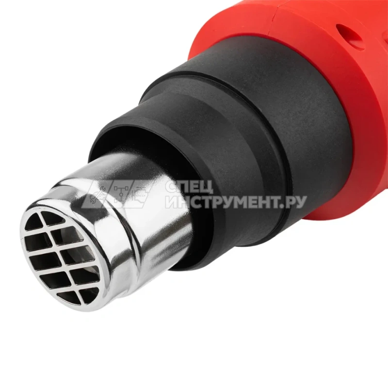 Фен промышленный электрический с насадками 2000Вт