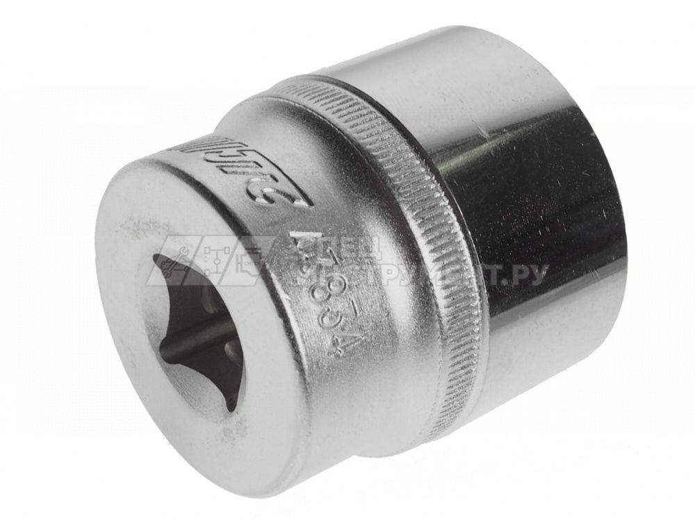 Головка торцевая 6-гранная 1/2" х 34мм, L-42мм
