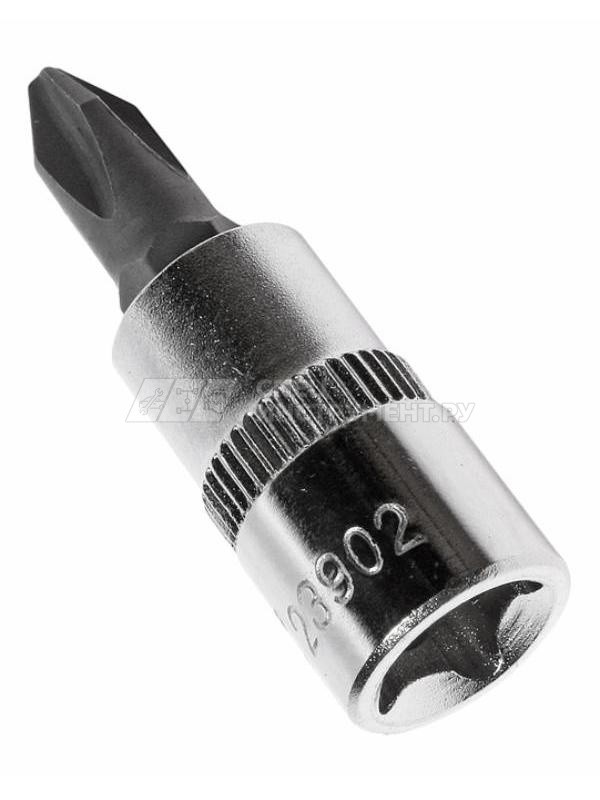 Головка с насадкой PHILIPS 1/4" х PH2, длина 37мм