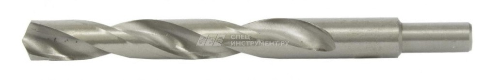 Сверло по металлу, 16,5 мм, полированное, HSS, 1 шт, цилиндрический хвостовик