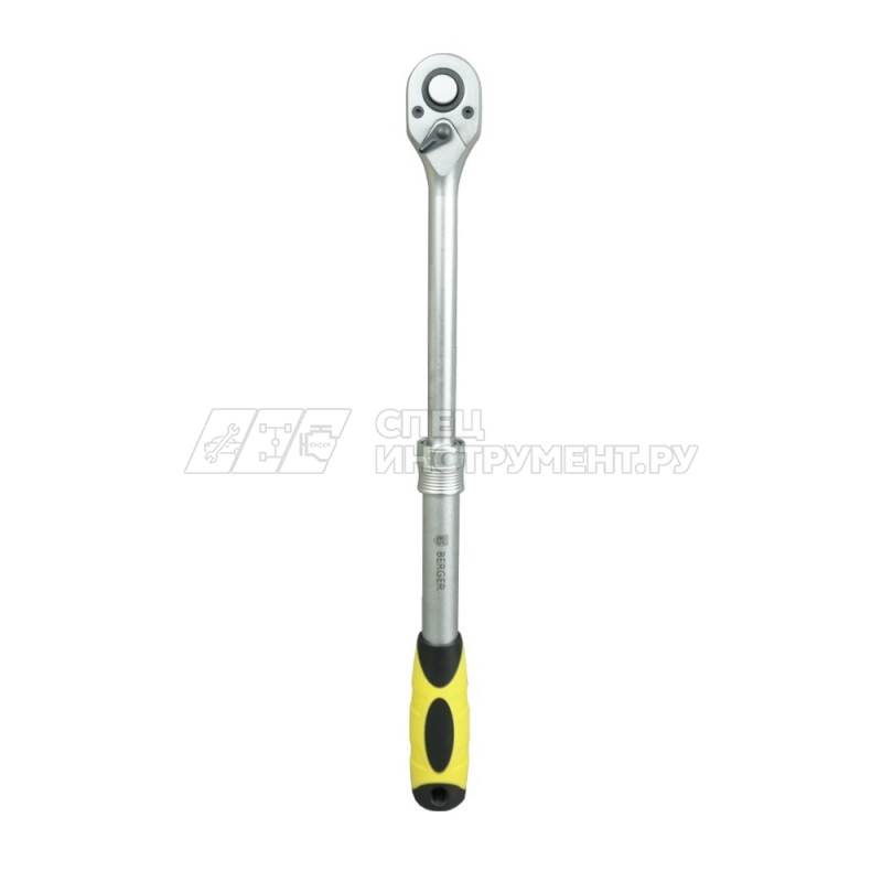 Трещотка телескопическая 1/2" 305 - 445 мм BERGER BG2282