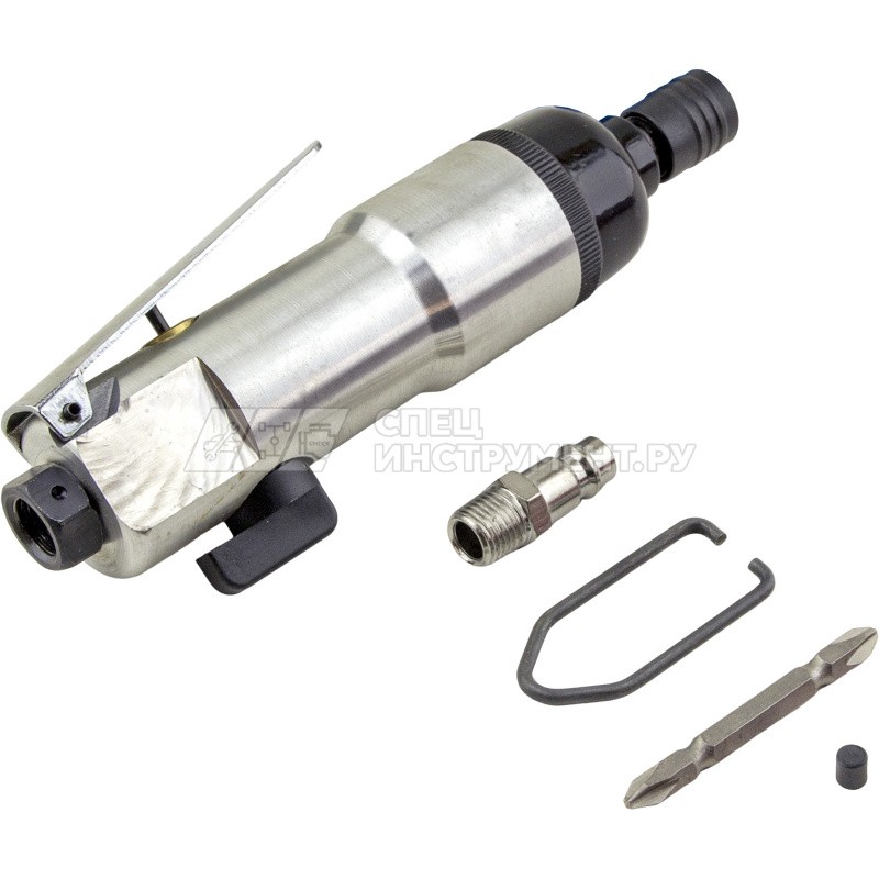 Пневмоотвертка ER-83602 прямая 1/4", 11000 об/мин (52Нм) ЭВРИКА