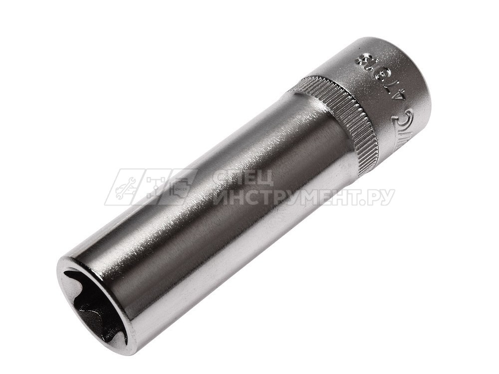 Головка торцевая глубокая TORX 1/2" х E18, длина 76мм