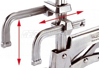 GRZV Variogrip Зажим цанговый 100/50-80, плавно регулируемый вылет и ширина зажима, для деталей разной длины или смещённых деталей