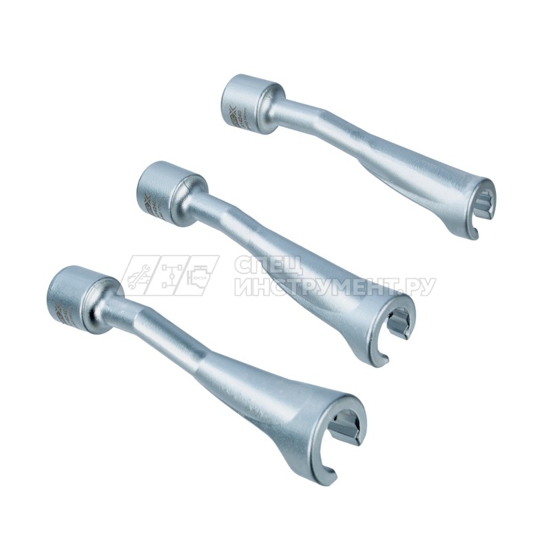 Набор разразных ключей 14, 17, 19 мм топливных трубок MAN D20 CR
