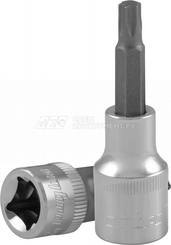 Насадка торцевая 1/2" DR с вставкой TORX® Т25 L=100 мм