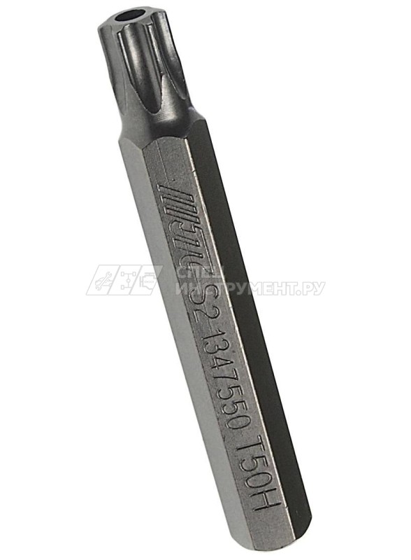 Вставка 10мм TORX удлиненная Т50Hх75мм