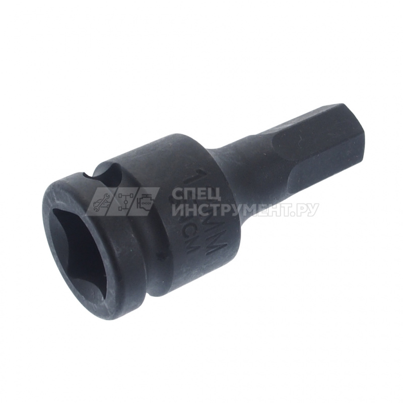 Головка ударная HEX 1/2"  H-12, диаметр 25, длина 60мм