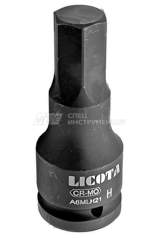 Головка торцевая ударная HEX 3\4\" 19 мм L=100 мм