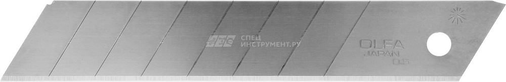 Лезвие OLFA сегментированное, 8 сегментов, 18х100х0,5мм, 50шт