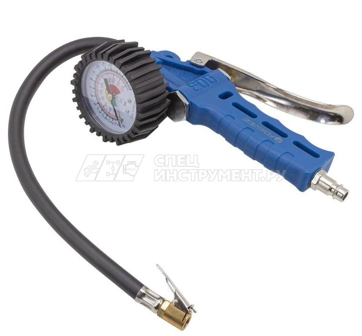 Пистолет для подкачки шин с манометром и шлангом (0-16Bar)