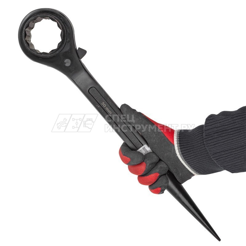 Ключ трещоточный ступичный усиленный 46х50мм