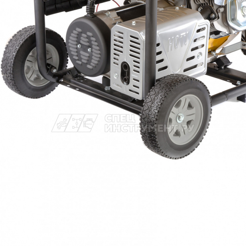 Транспортировочный комплект (колеса и ручки) для генераторов PS// Denzel