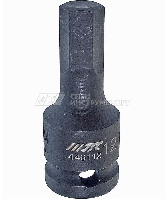 Головка ударная HEX 1/2"  H-12, диаметр 25, длина 60мм