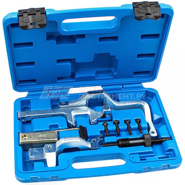 Набор фиксаторов для обслуживания двигателей BMW MINI, CITROEN, PEUGEOT, 10пр., в кейсе